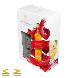 Whisky Johnnie Walker Red Label 0,7l + szklanka chalize