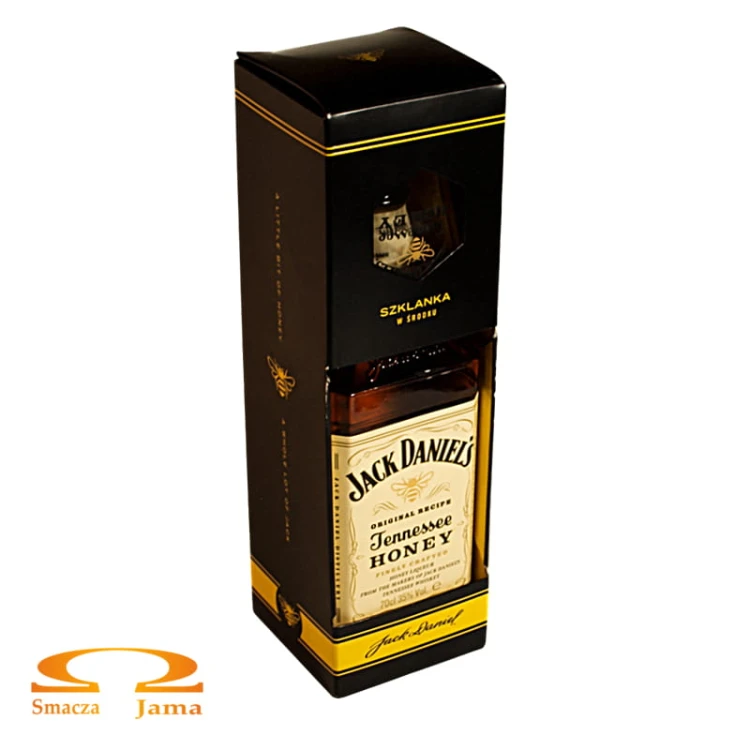 Likier Jack Daniel's Honey 0,7l szklanka.jpg