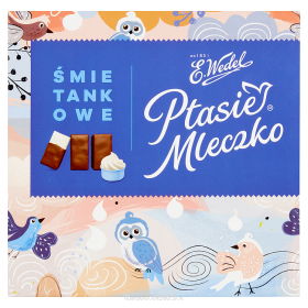 Bombonierka E. Wedel Ptasie Mleczko Śmietankowe 340g