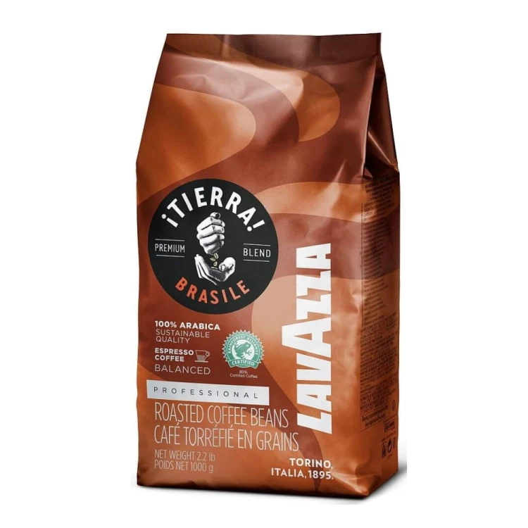 Kawa ziarnista Lavazza Tierra Brasile 100% Arabica 1kg.jpg