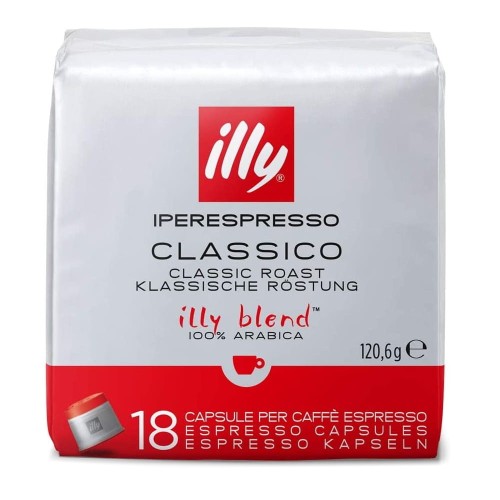 Kawa Illy IPERESPRESSO Classico 18 kapsułek 100% Arabika 120,6g.jpg
