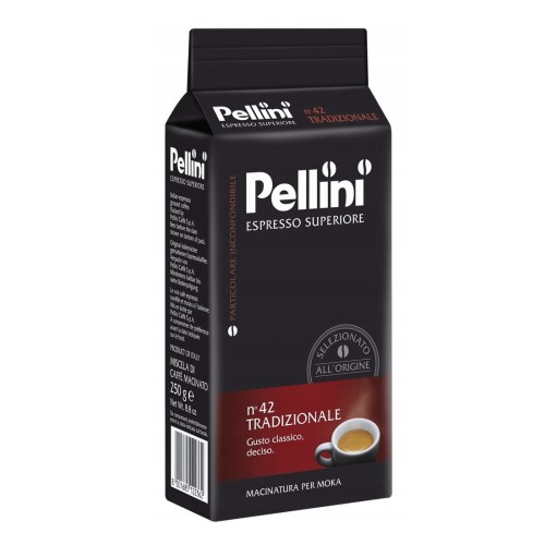 Kawa Pellini Espresso Superiore no. 42 Tradizionale 250g.jpg