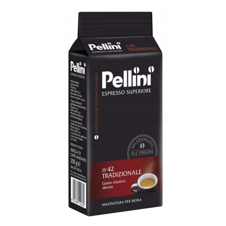 Kawa Pellini Espresso Superiore no. 42 Tradizionale 250g.jpg