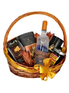 Kosz Delikatesowy Pomarańczowy Zachód