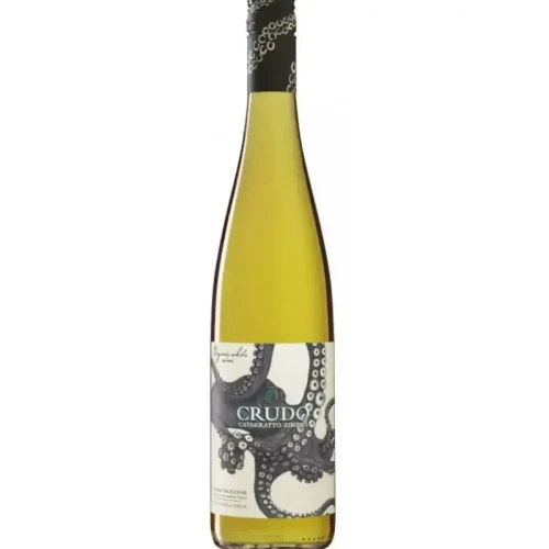 Crudo biale wino Sycylia