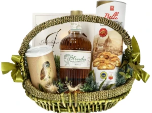 Kosz Delikatesowy Koncert Zimowych Słodyczy