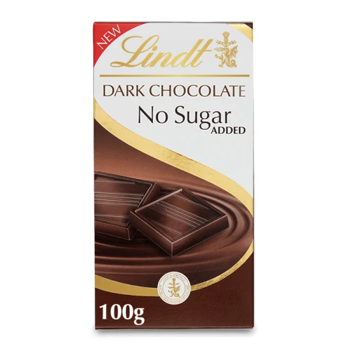 Lindt Gorzka Czekolada Bez Dodatku Cukru 100g.webp