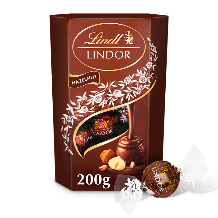 LINDOR Praliny Orzech Laskowy 200g.webp