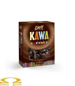 Ziarna Kawy w Czekoladzie 30g pudełeczko