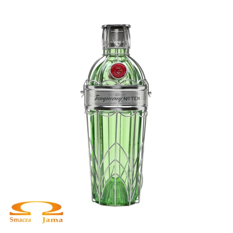 Tanqueray No. Ten 0,7l 47,3% w klatce Cage Edition.jpg