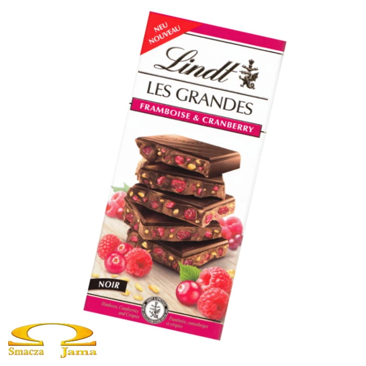 Lindt Les Grandes Framboise & Cranberry 150g.jpg