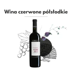 Czerwone półsłodkie