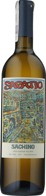Wino Sapatio Sachino White Medium Dry 11,5% 0,75l Gruzja