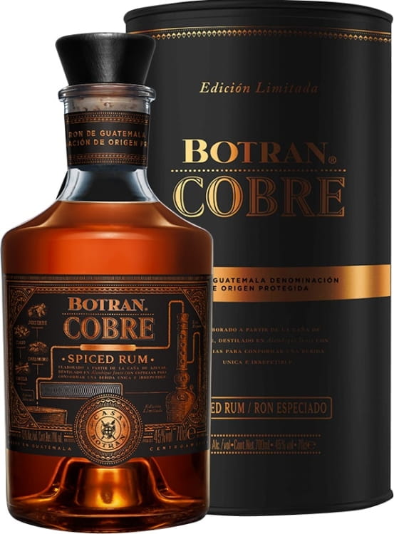 Rum Ron Botran Cobre EL 45% 0,7l w tubie