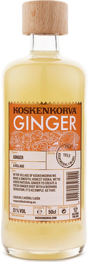 Likier Koskenkorva Ginger 21% 0,5l