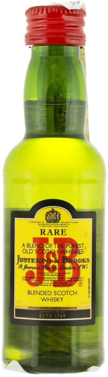 Miniaturka whisky J&B Rare 40% 0,05l