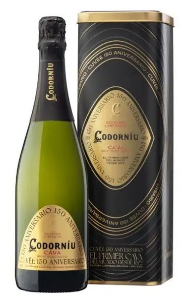 Wino musujące Codorniu 150 Anniversary Cava Brut Ecologico w puszce 0,75l