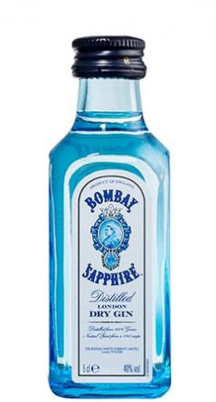 Gin Bombay Sapphire miniaturka 0,05l