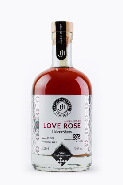 Likier Jakob Haberfeld Love Rose Limited 35% 0,5l