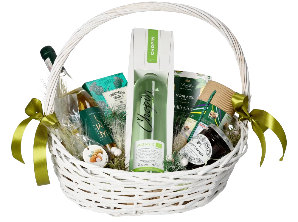 Kosz Delikatesowy Biała Magia