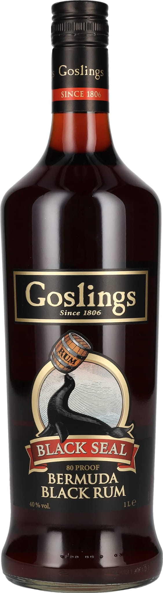Rum Goslings Black Seal Bermuda 40% 1l