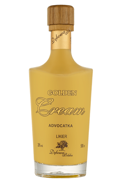 Likier Advocatka Golden Cream Dębowa 0,5l