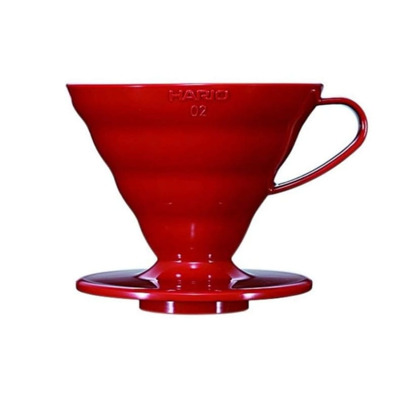 Drip Plastikowy Hario V60-02 czerwony