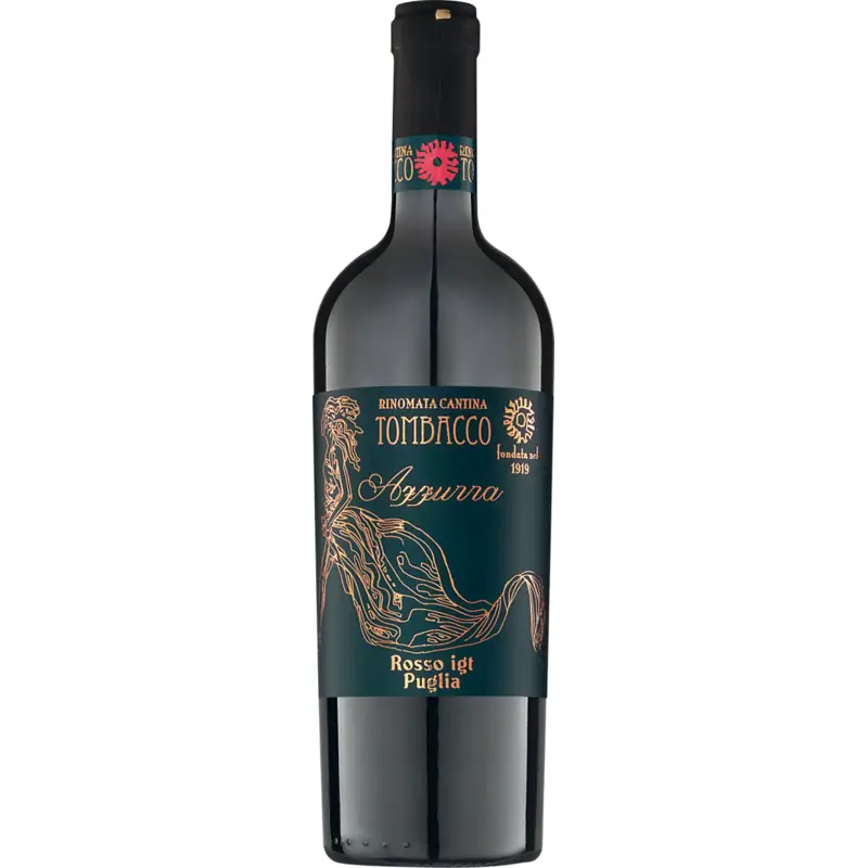 Wino Tombacco Azzurra Rosso Puglia IGT 0,75l Włochy