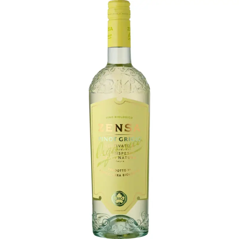 Wino Zensa Pinot Grigio Organic 12,5% 0,75l Włochy