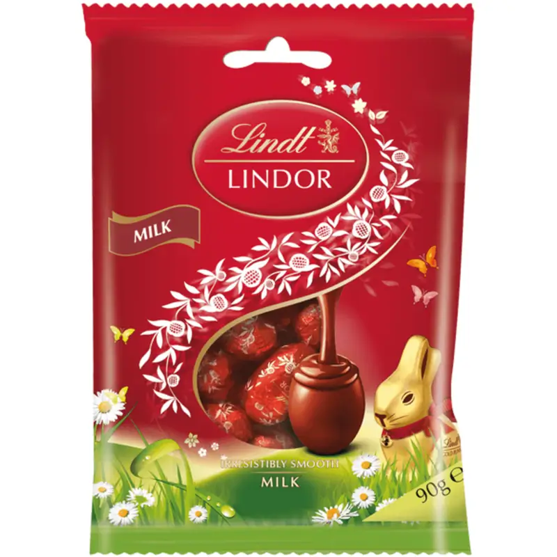 Jajeczka Czekoladowe Lindor Liliput Eggs Milk 90g