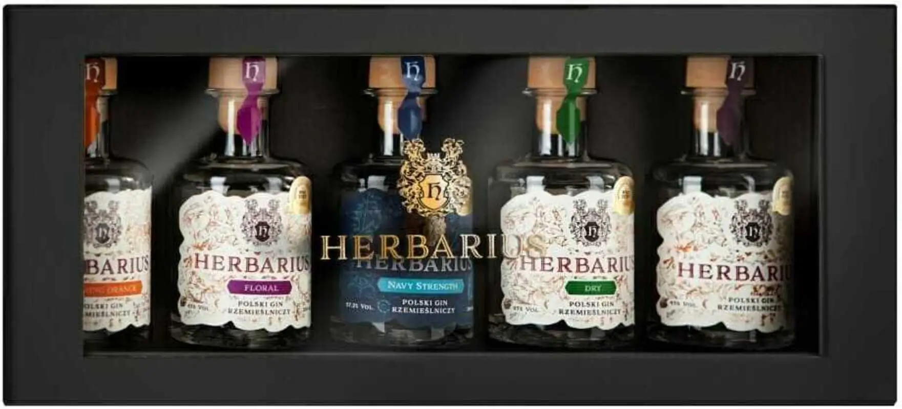 Zestaw Gin Herbarius OVII 5x0,2l Polska
