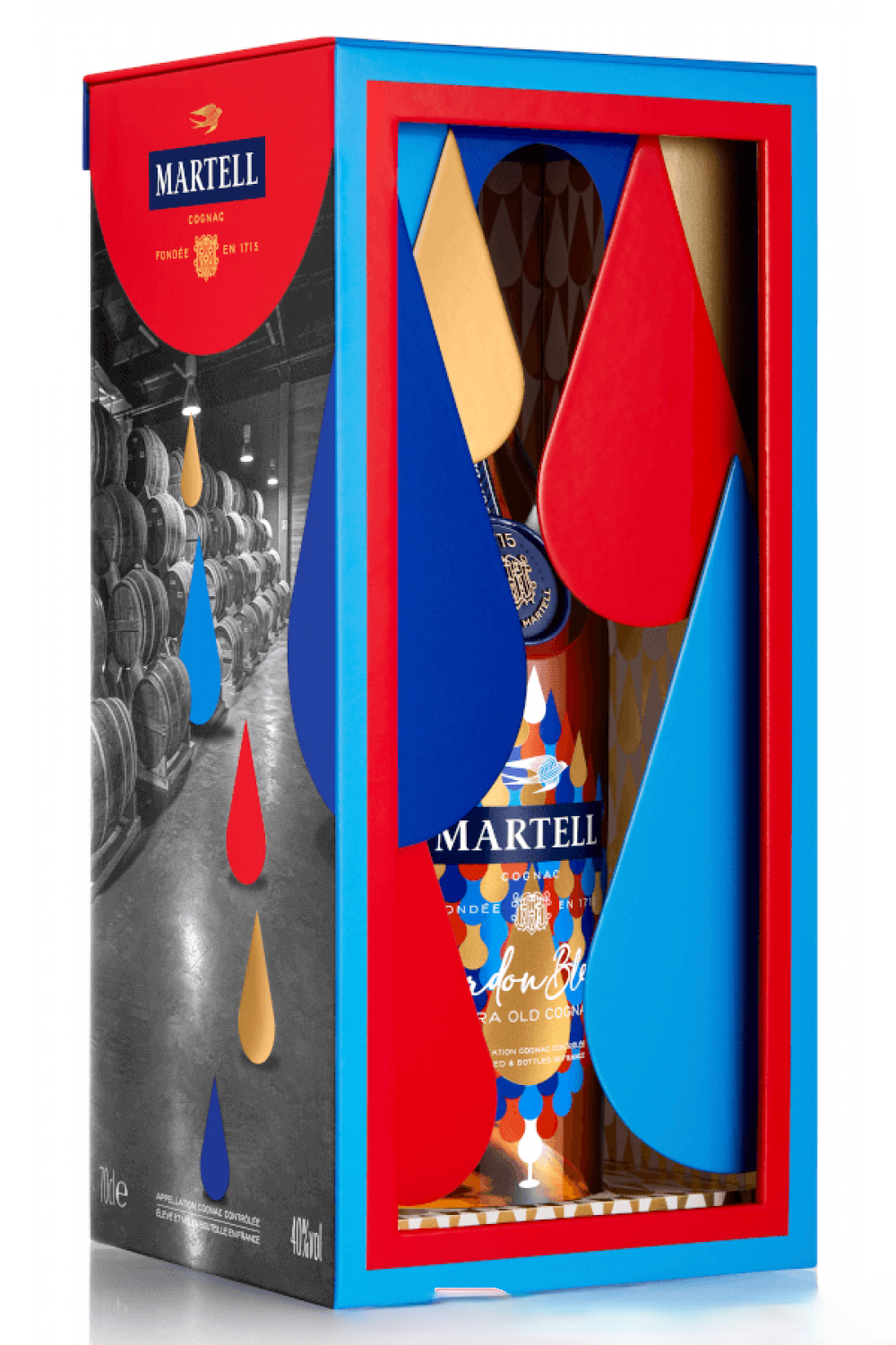 Koniak Martell Cordon Blue Chinese New Year 2023 40% 0,7l Francja 