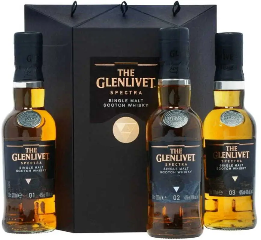 Whisky The Glenlivet Spectra 40% 3x0,2l w pudełku