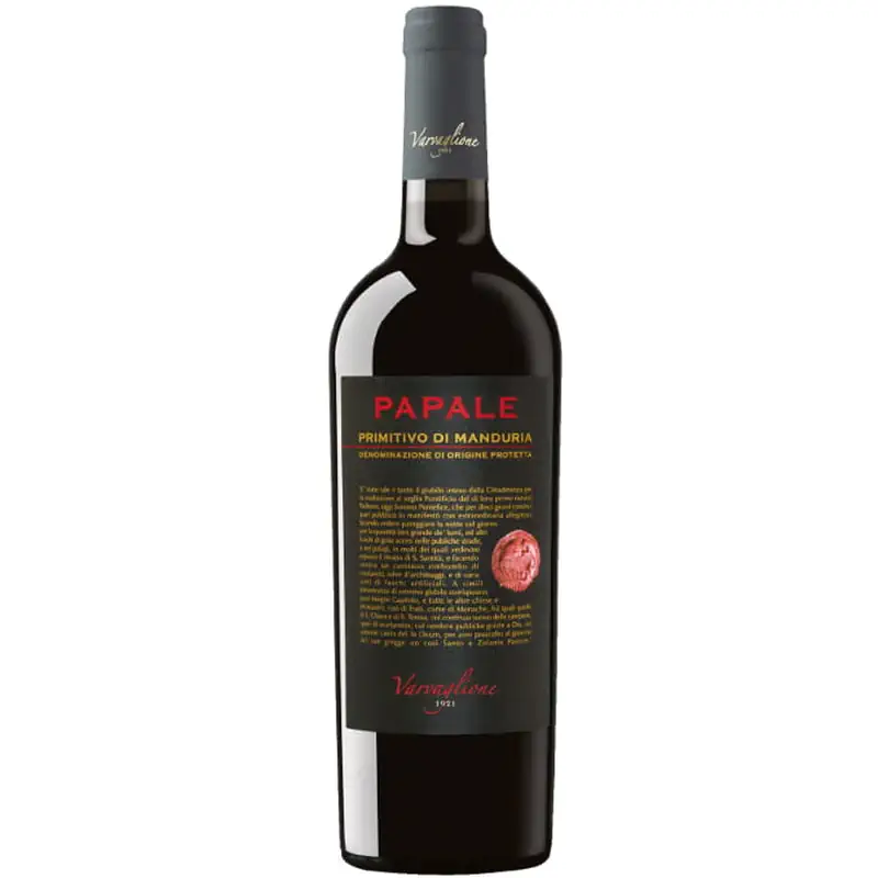 Wino Varvaglione Papale Primitivo di Manduria 0,75l