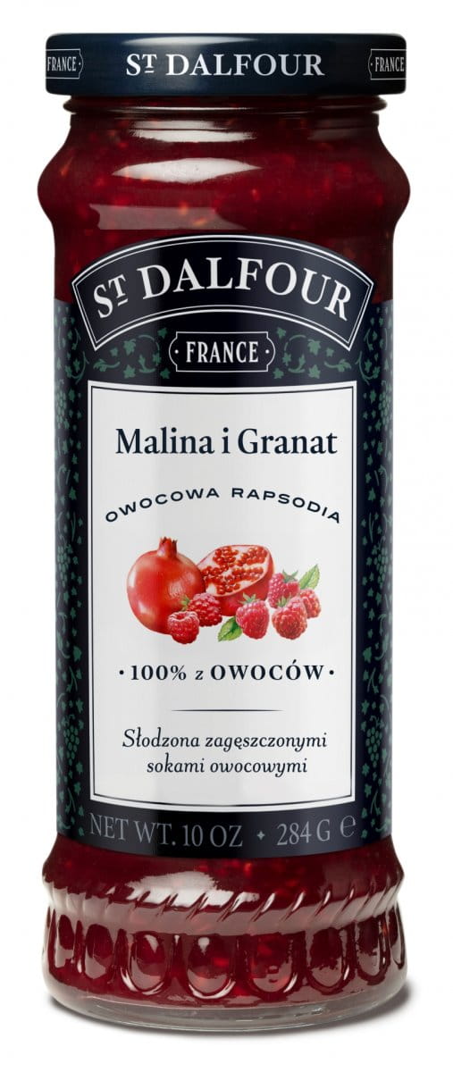 Owocowa Rapsodia St. Dalfour - Malina i granat 284g
