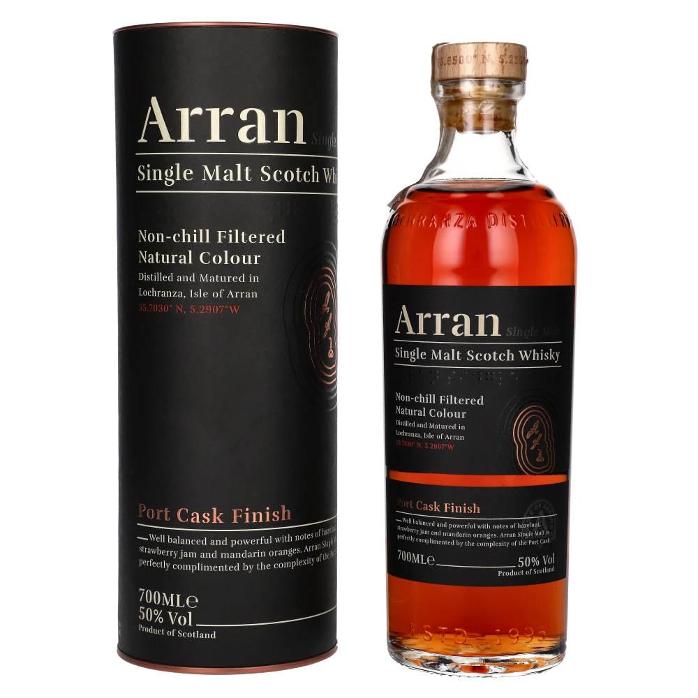 Whisky Arran Port Cask Finish 50% 0,7l w puszce