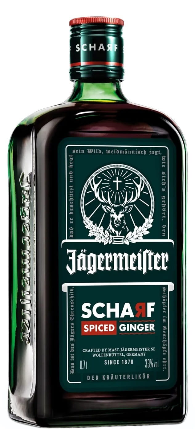 Likier Jagermeister Scharf Spiced Ginger 33% 0,7l
