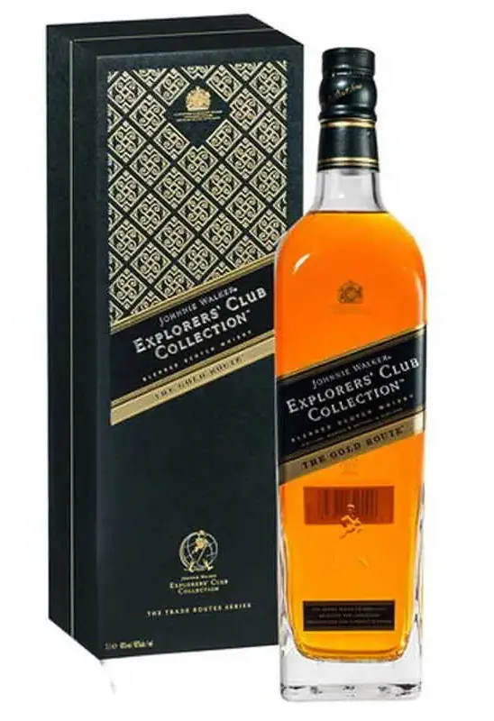 Whisky Johnnie Walker Explorer's Club Collection The Gold Route w kartoniku 1l