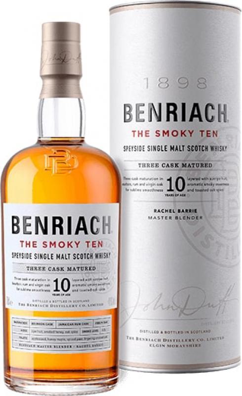 Whisky BenRiach 10YO The Smoky Ten 46% 0,7l
