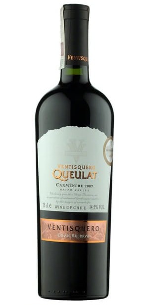 Wino Ventisquero Queulat Carmenere Gran Reserva Maipo Valley 0,75l Chile