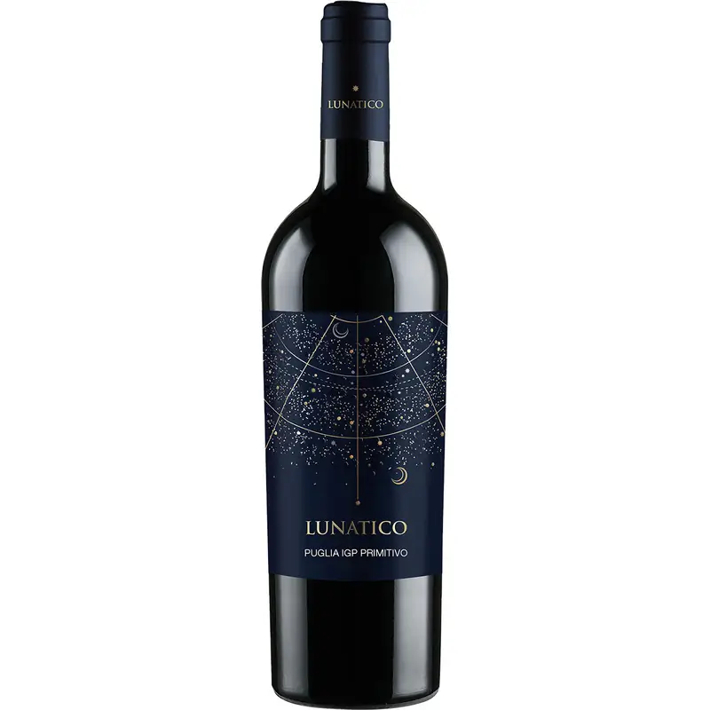 Wino Lunatico Primitivo 13% 0,75l Włochy