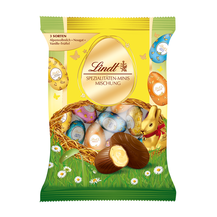 Lindt Mini Jajeczka Czekoladowe Assorted 100g