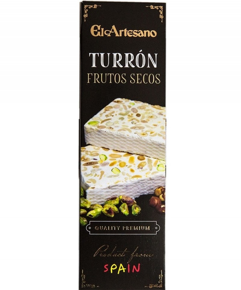Turron El Artesano Imperial Frutos Secos 70g