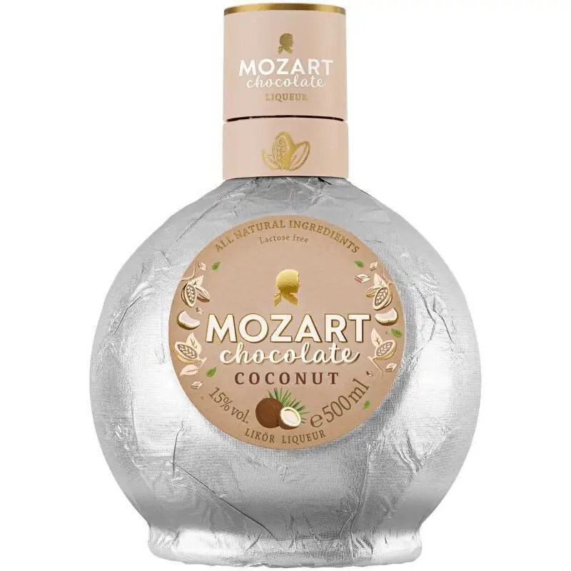Likier Mozart Chocolate Coconut Kokos 15% 0,5l