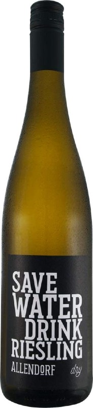 Wino Save WATER drink RIESLING 0,75l Niemcy 