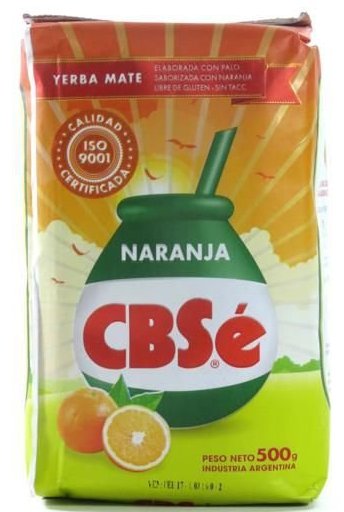 Yerba Mate CBSe Naranja pomarańczowa 0,5kg