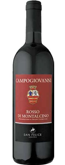 Wino Campogiovanni Rosso Di Montalcino Sangiovese Włochy 0,75l
