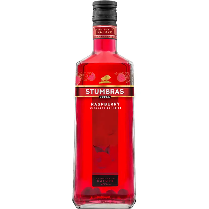 Wódka Stumbras Raspberry  40% 0,5 l