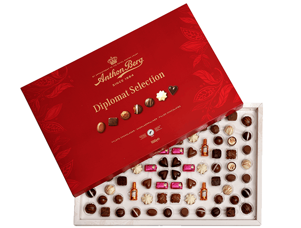 Bombonierka Anthon Berg Diplomat 1000g