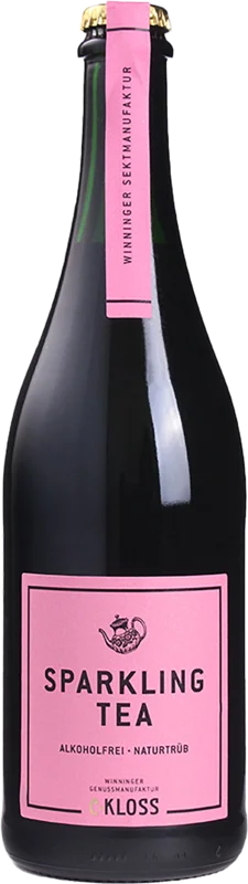 Bezalkoholowa Musująca Herbata Różowa C-Kloss Sparkling Tea Rose 0% 0,75l